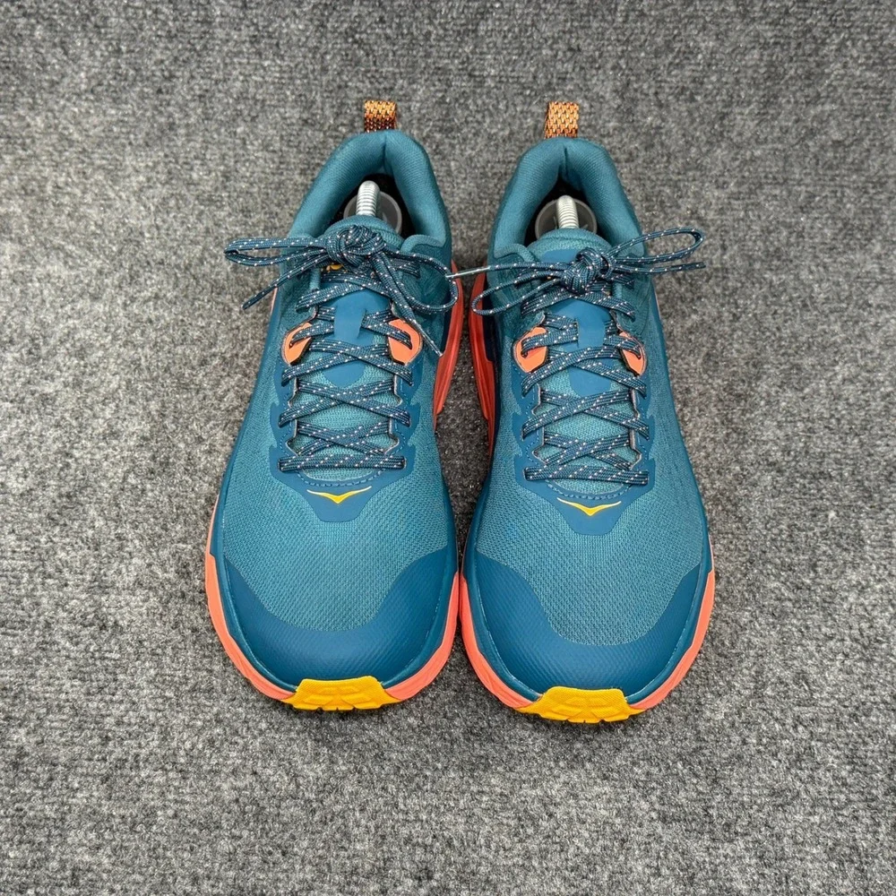 Hoka‎ Challenger ATR 6 GTX Trail Running Shoes Women's 11 Blue Coral Camelia Run